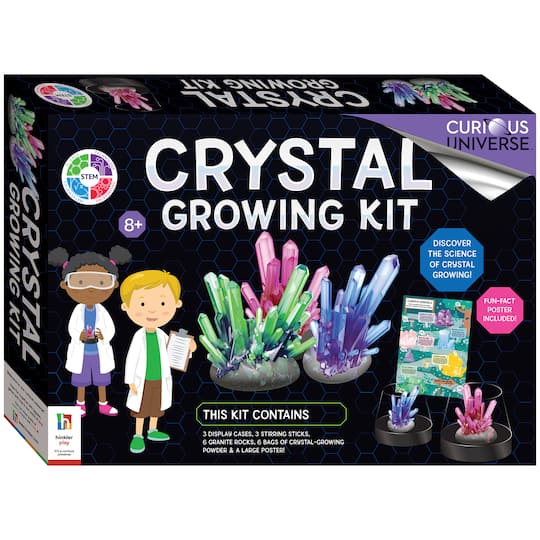 Hinkler Curious Universe&#x2122; Crystal Growing Science Kit